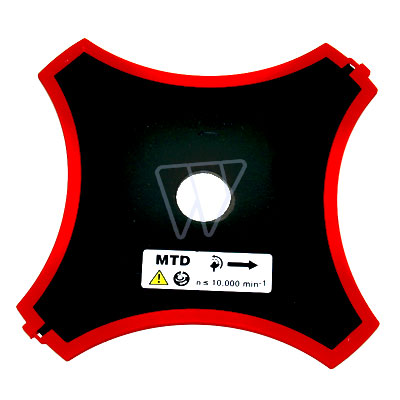 MTD Messer 4-Zahne mit Schutz - 1a2729-et-mtd