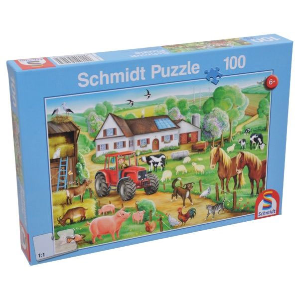 Puzzle Fröhlicher Bauernhof