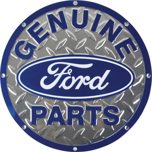 Ford Genuine parts rund