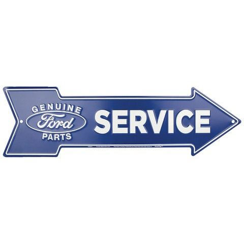 Kramp Schild Ford Service blau - ttf4121-krp