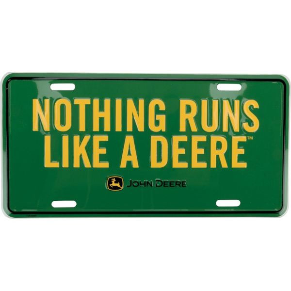 Nothing runs like a Deere JD